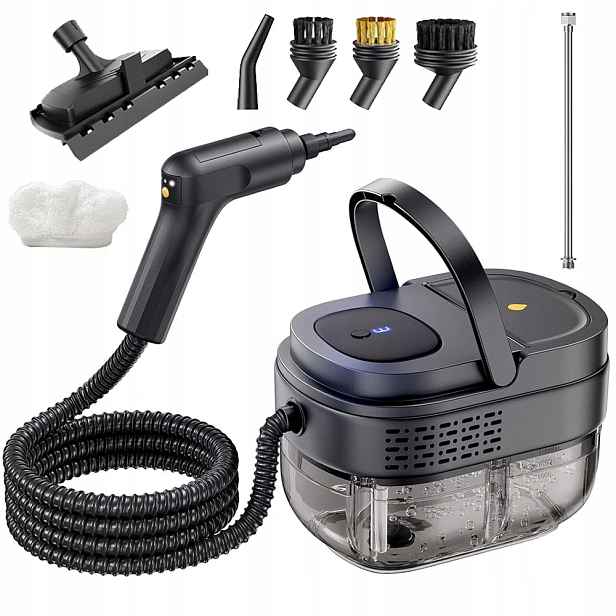 Parní Čistič Napařovač Vysavač Parní Mop 2500 W Čisticí Sada