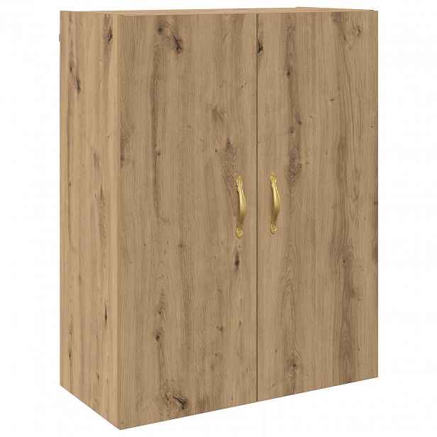vidaXL Nástěnná skříňka Artisanový dub 69,5 x 34 x 90 cm
