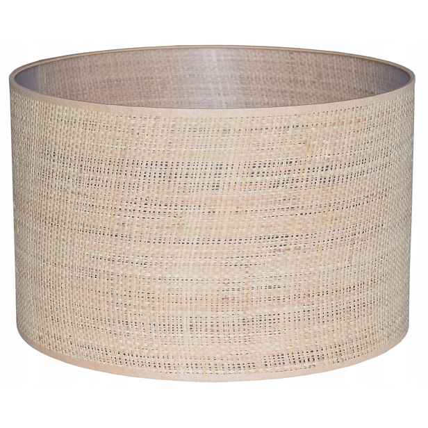 Stínidlo válec E27 lýko ratan boho 30 cm v20 Carini