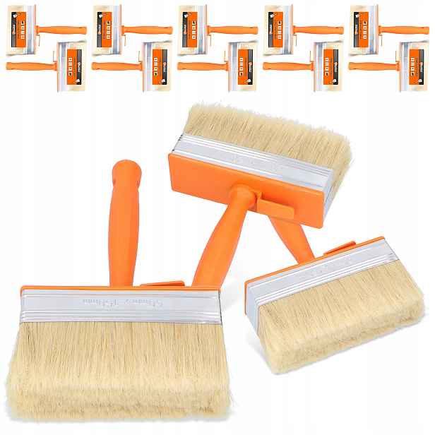 10x Malířský štětec 150 mm Tapeciak Lavkovec Široký Malování Tapeto Z1-P