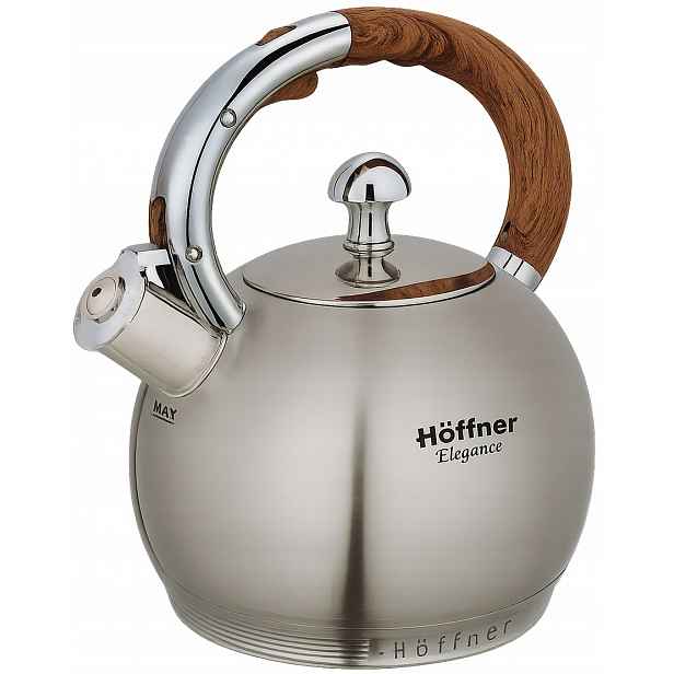 Indukční Konvice Hoffner Satin s pískáním 3 l