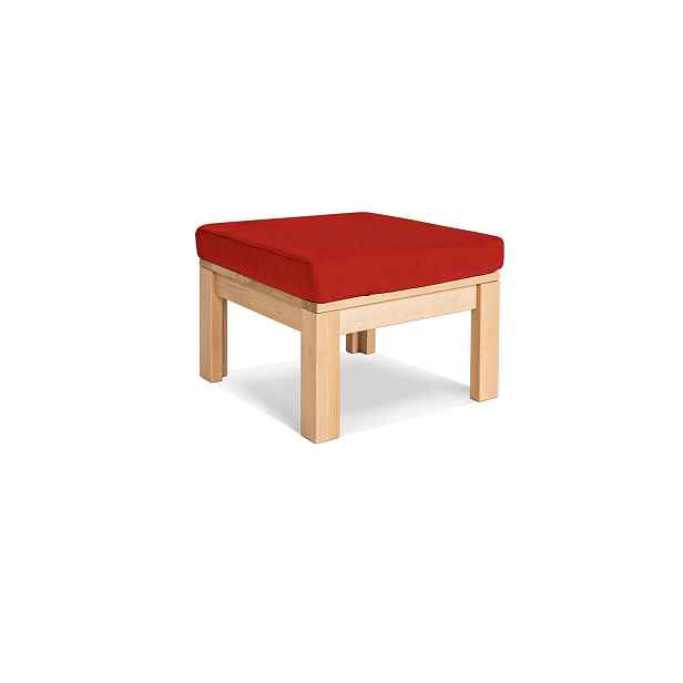 MarLiving Taburet MEXICO 02 51 cm z masivu/červený