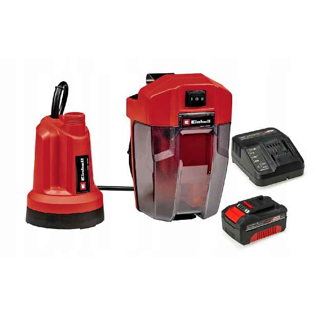 Einhell Ponorné Čerpadlo Ge-sp 18 LL Li 4181560 Set Akumulátor 4,0AH