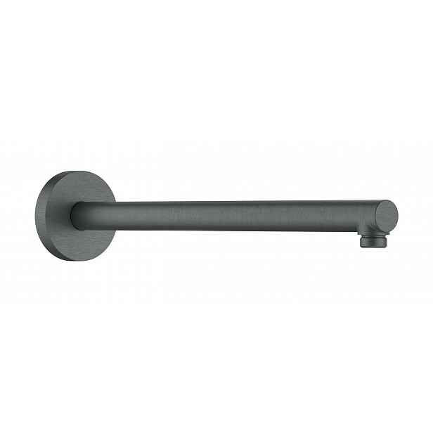 Hansgrohe - Sprchové rameno, 39 cm, kartáčovaný černý chrom 24357340