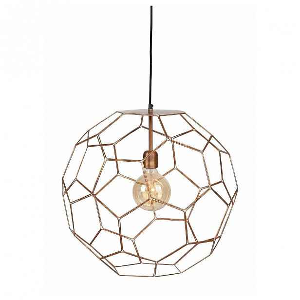 Závěsné svítidlo v měděné barvě Citylights Marrakesh, ⌀ 34 cm