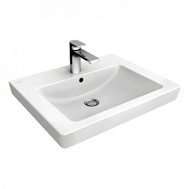 Umyvadlo Villeroy & Boch Subway 2.0 55x44 cm otvor pro baterii uprostřed 71135501