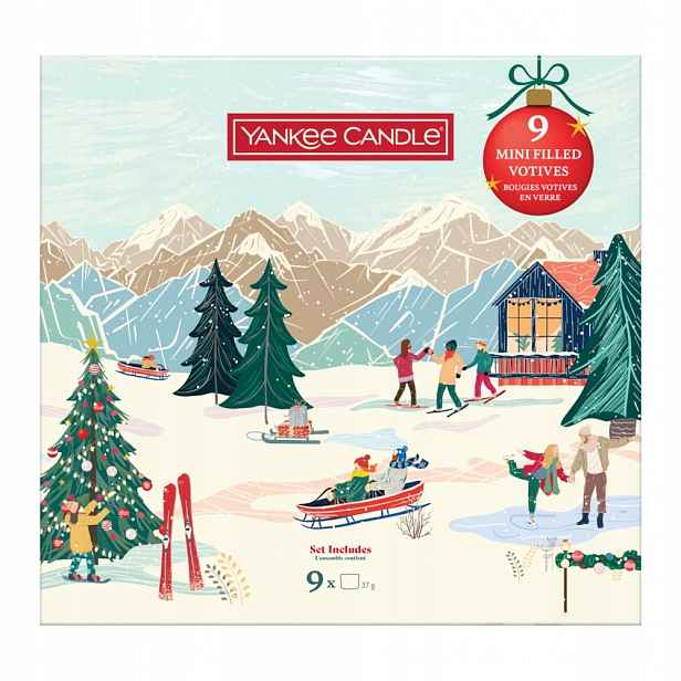 Yankee Candle Sada 9 mini svíček Apres Ski