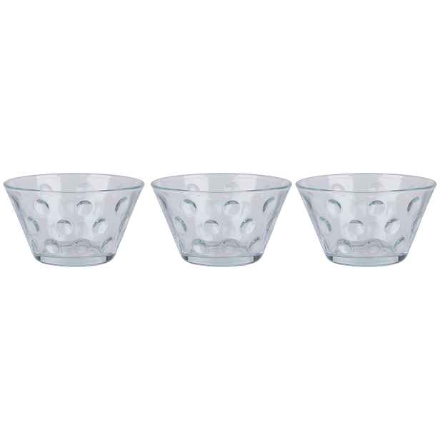 Edco Skleněná miska MIREL 300ml 3ks