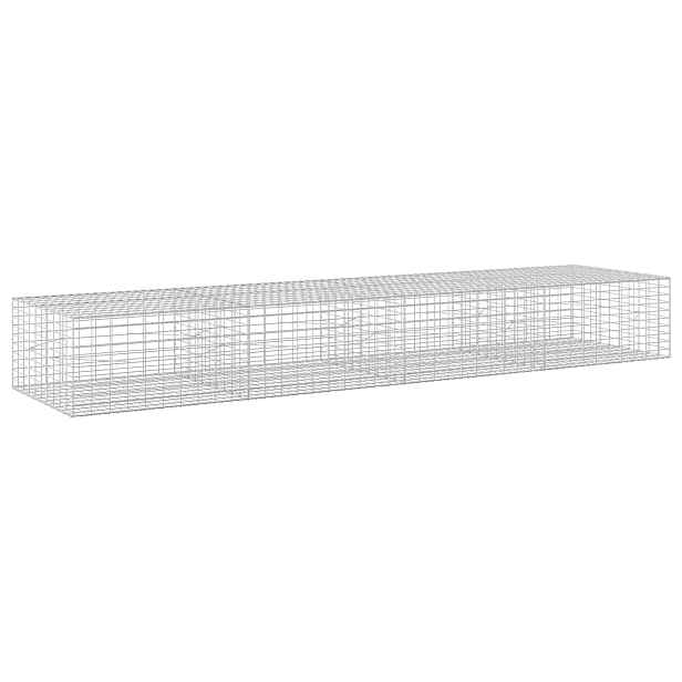 vidaXL Gabion s drátem 5 mm a síťkou 5x10 cm 400x100x50 cm