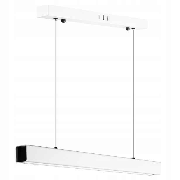 Moderní Led Lineární Závěsná Lampa 24W 60cm Podélný Nosník Dálkový Ovladač 3 Barvy