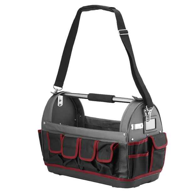 Taška na nářadí s tvrdým dnem 49 Cm, rukojeť, rukojeť al