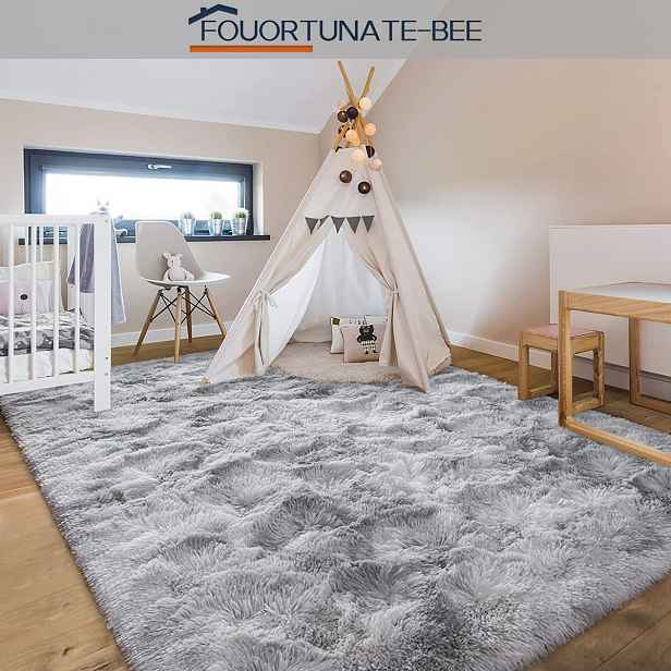 TEMU Obří velký koberec 240x300cm/94,48x118,11in plyšový měkký sametový koberec - extra široká podlahová rohož vhodná do obývacího pokoje, ložnice,