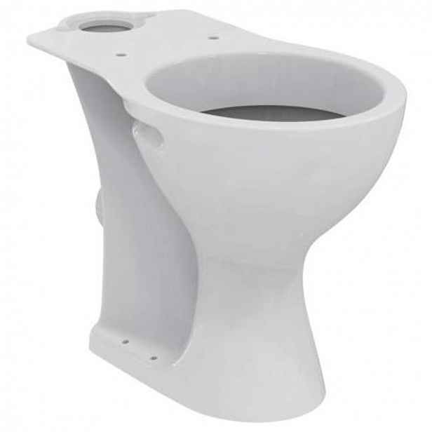 Ideal Standard Contour 21 - WC kombi mísa, bezbariérová, 36x45x66 cm, zadní odpad, bílá E883201