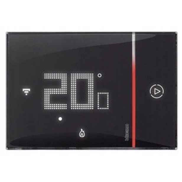 Inteligentní termostat Smarther 230V Wi-Fi Černý XG8002