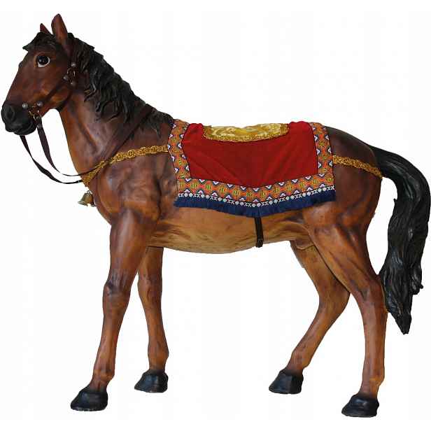 Kůň čepička – výška 33 cm/ pro postavy o výšce 40 cm