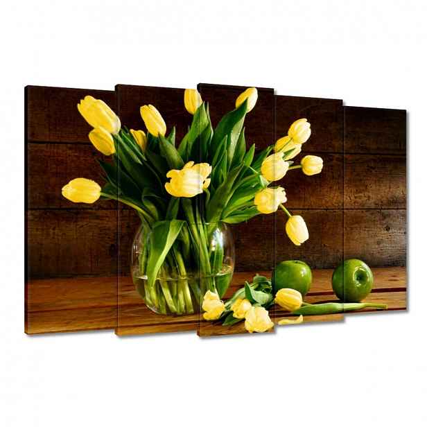 Obrazy 150x95 Žluté tulipány