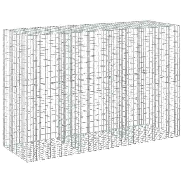 vidaXL Gabion s drátem 5 mm a síťkou 5x10 cm 300x100x200 cm