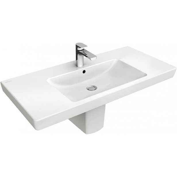 Umyvadlo Villeroy & Boch Subway 2.0 80x47 cm otvor pro baterii uprostřed 71758001