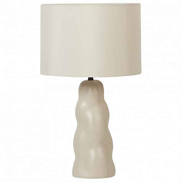 Beliani STOLNÍ LAMPA Béžová Vilar