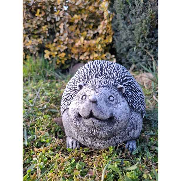 Betonová zahradní figurka Ježek, figurka ježka, betonové figurky