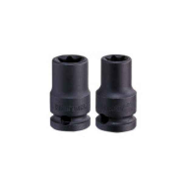 Nástrčná rázová hlavice King Tony 3/8 CrMo TORX E6 357506M