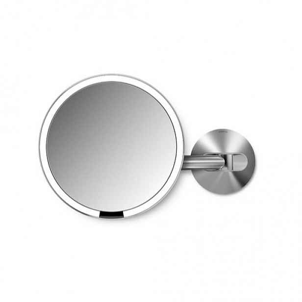 Simplehuman Wall kosmetické zrcátko kartáčovaná nerez ocel SHST3003