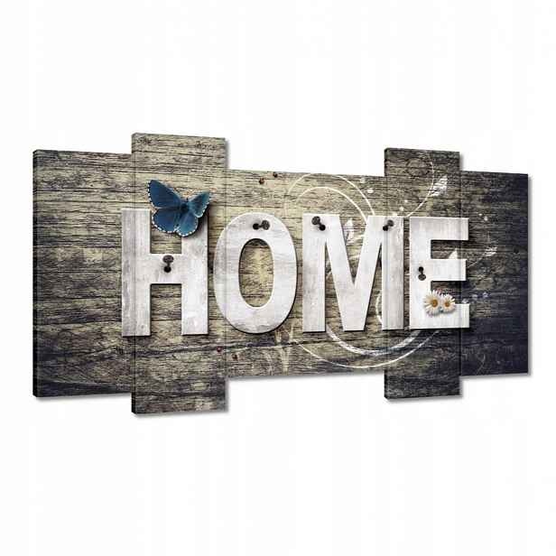 Obrazy 120x65 Nápis Home
