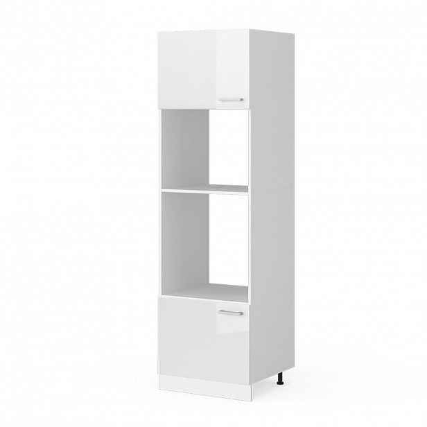 Vicco SKŘÍŇKA NA MIKROVLNNOU TROUBU R-Line Bílá vysoký lesk 60 cm