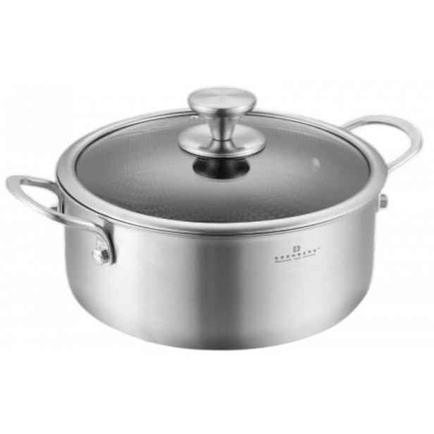 Hrnec S Nepřilnavým Povrchem Medová Plástev 20 CM Premium Edenberg 3,6 L