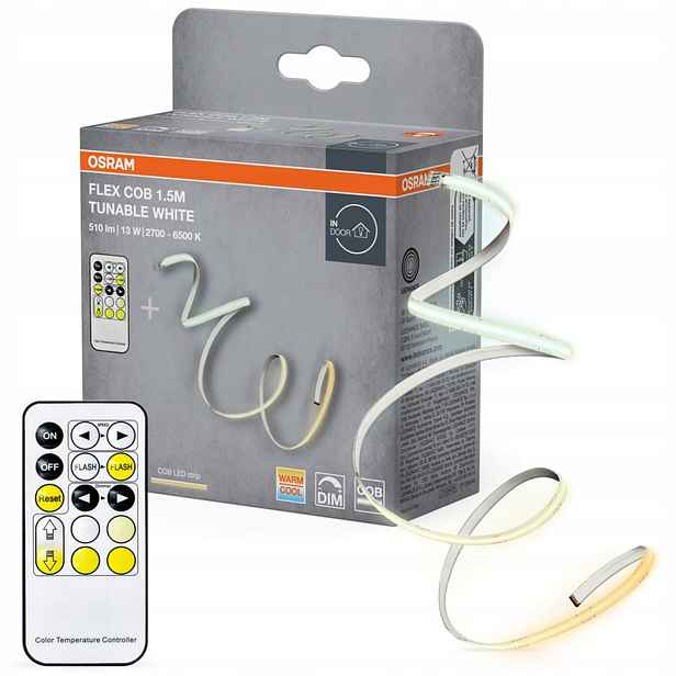 Led pásek 13W 510lm 2700/6500K Cct Žlutý 1.5 m Flex Strips Osram