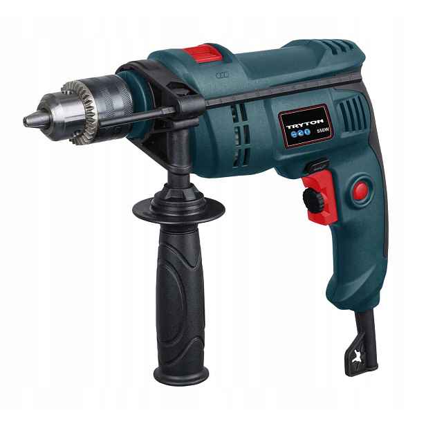 Příklepová vrtačka 550W Klíčový držák Tryton