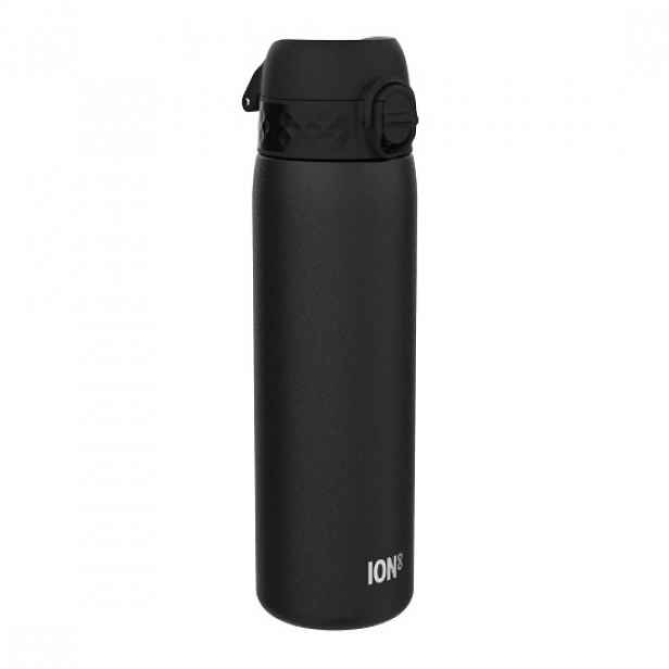 "Slim" láhev na vodu, nerezová ocel, 500ml, Black - Ion8