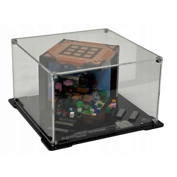 Vitrína Blacked Brick pro Lego Minecraft 21265 Pracovní stůl