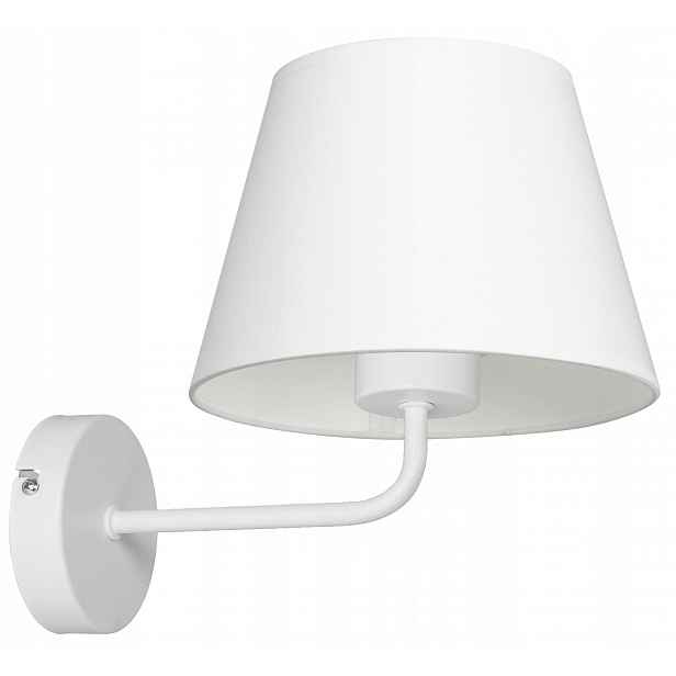 Závěsná lampa Arden Bílý Zlatý Abažur ve stylu glamour do obývacího pokoje