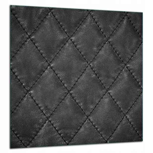 Skleněná Ochranná Deska Panel Lepidlo 60x65 Černá