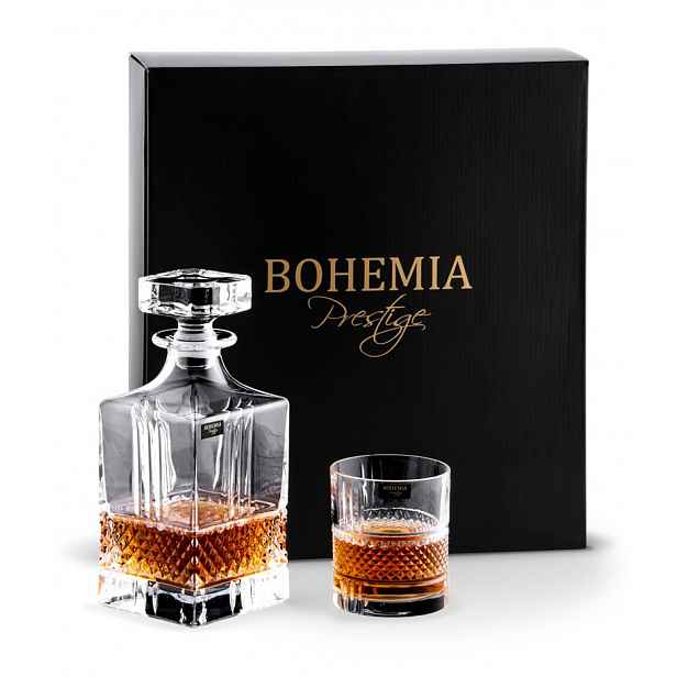 Bohemia Elegante Sada na Whisky 6 Sklenic 6+1