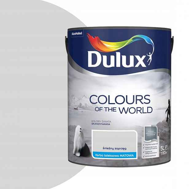 Dulux Barva Barvy světa 5L Sněhový spřežení