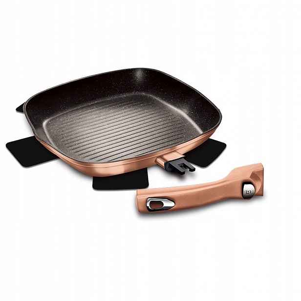 BH-1950 Grilovací pánev 28 cm Berlinger Haus Rose Gold Collection