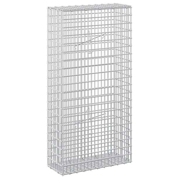 vidaXL Gabion s drátem 3,5 mm a síťkou 5x2,5 cm 50x20x100 cm