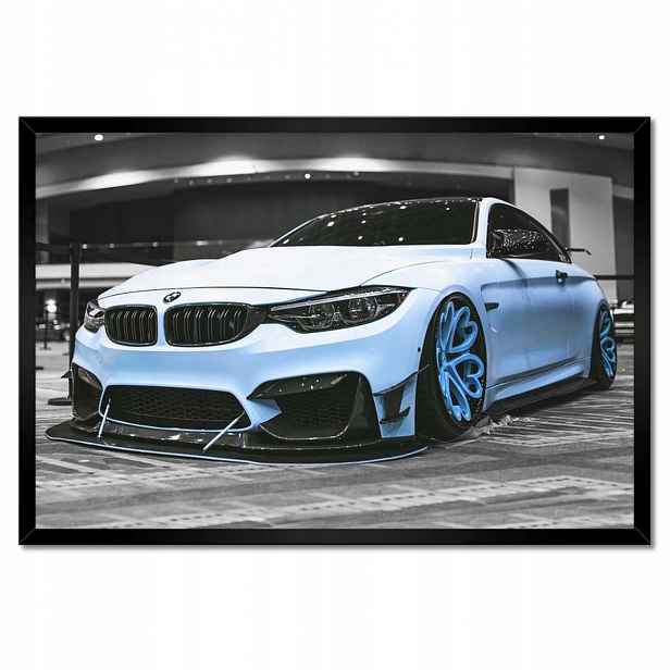 Plakáty v rámu 60x40 Nízkoprofilové Bmw Ráfky