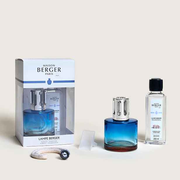 Sada Maison Berger katalytická lampa Pure Blue-Nude+ esence 50 ml