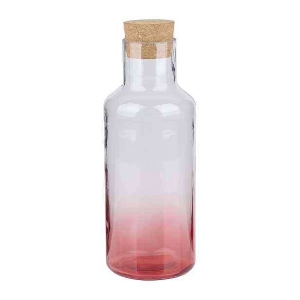 Skleněná láhev s uzávěrem ALPINA 1200ml červená