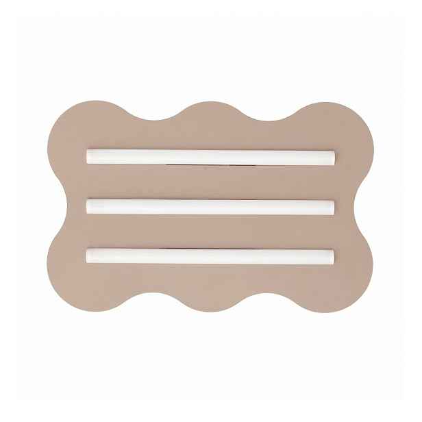 Taupe kovové stropní svítidlo 5x43 cm KLOVER – Thoro