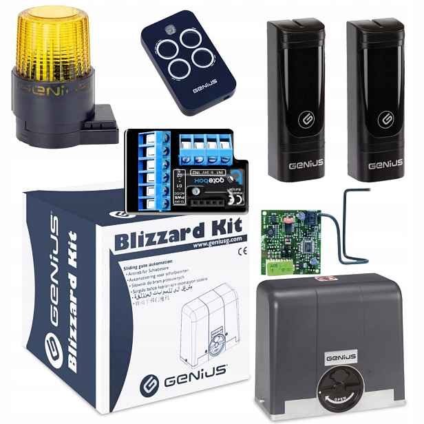 Genius BLIZZARD400+ Modul WiFi Lampa Guard pohon posuvné brány