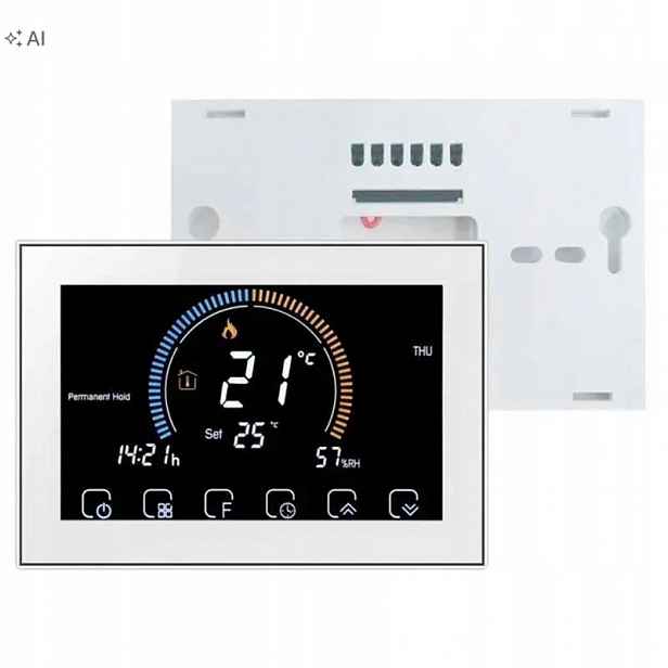 Chytrý termostat WiFi 4,8" LCD Tuya Smart Life Alexa Google Home T-Storm