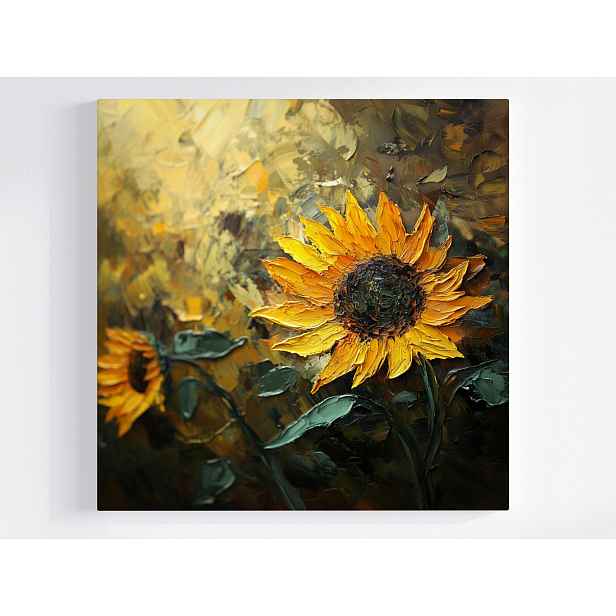 Obraz Na Plátně Canvas Květina Příroda Rostlinnost Příroda Slunečnice 50x50