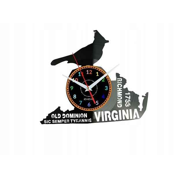 Virginia Usa Dárek pro milovníka originální Nástěnná Dekorace z desky