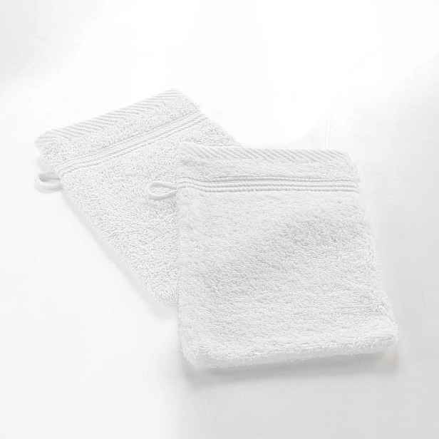 Bílá bavlněná žínka 15x21 cm Tendresse – douceur d'intérieur