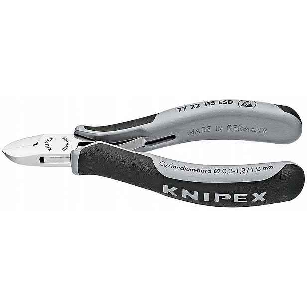Knipex 77 22 115 mm Přesné boční kleště Esd