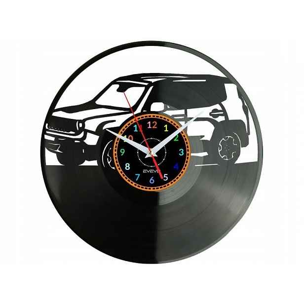 Terénní auto Nápad na Dárek Nástěnná Dekorace z vinylové desky